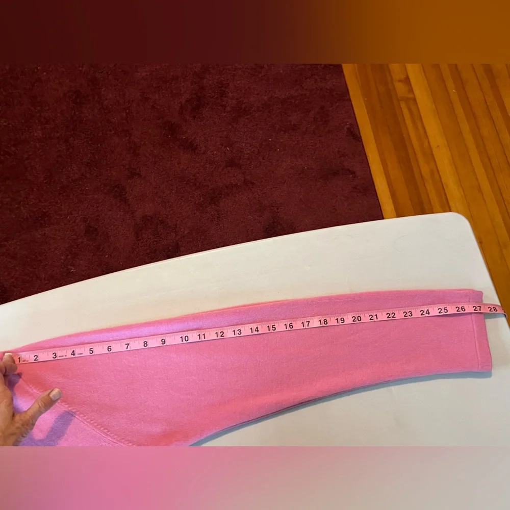 Suzanne Somers Pink Knit Leisure Wear - Picture 10 of 16